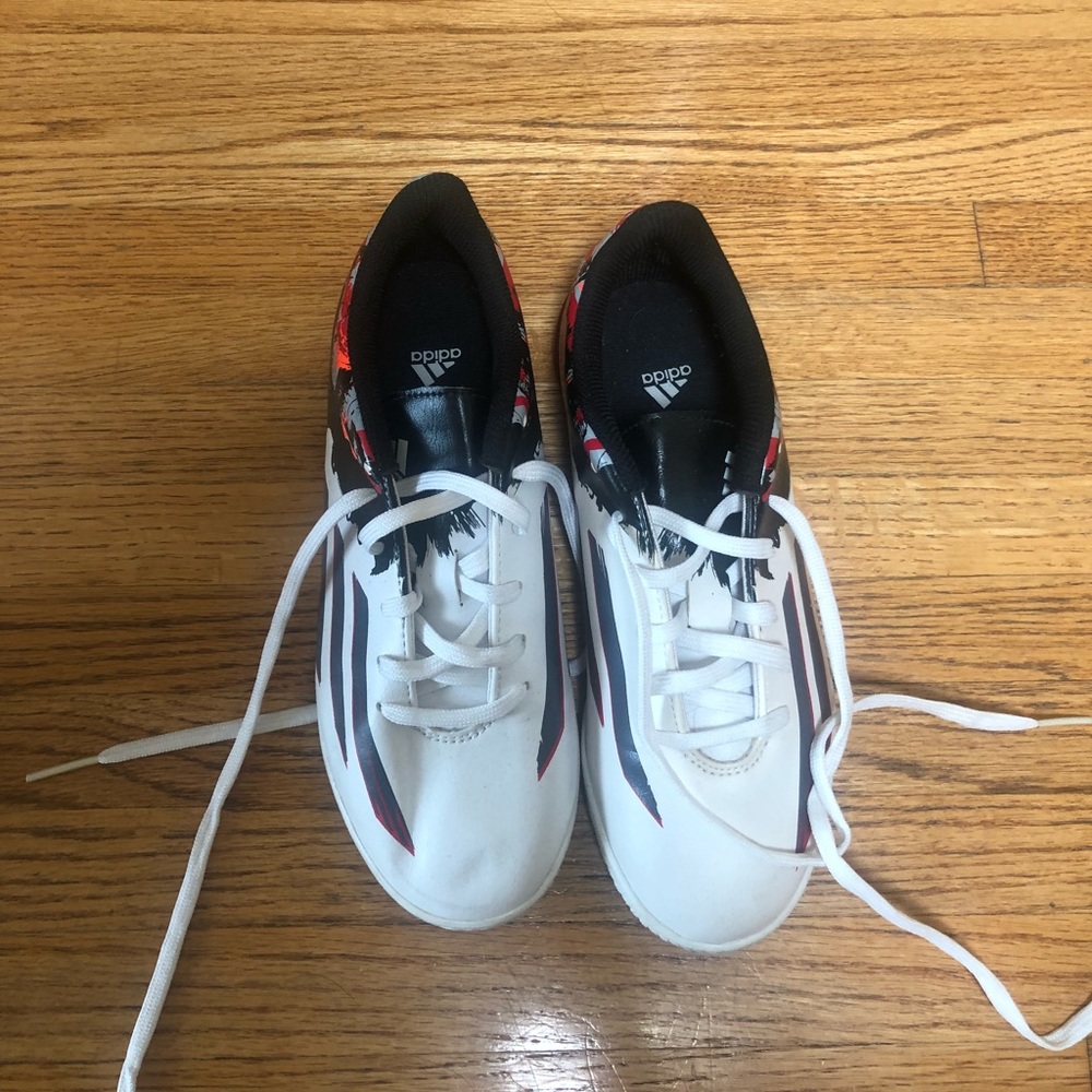 adidas indoor soccer and gym sneakers. unisex